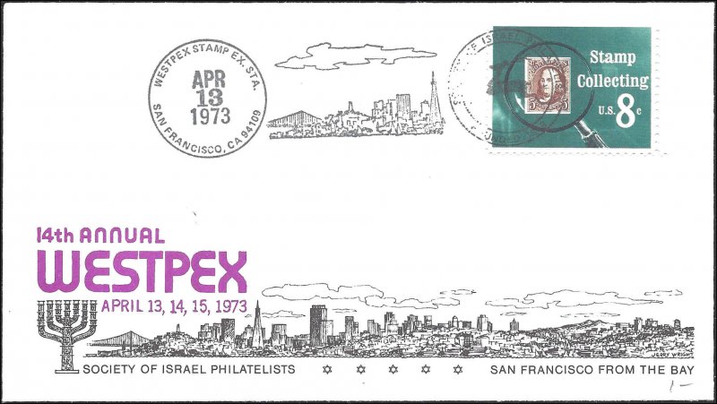 1474 Used... 14th Annual WESTPEX Commemorative Cover