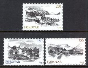 Faroe Islands 83-85 MNH VF