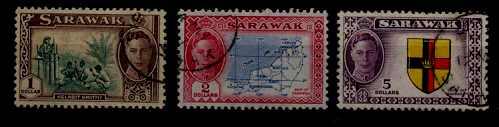 Sarawak 192-94 used SCV42