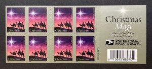 Scott 4945a CHRISTMAS MAGI Booklet Pane of 20 US Forever Stamps MNH 2014