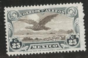 MEXICO Scott C4 MH*  Eagle airmail