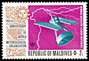 Maldive Islands 465, MNH, Centennial of World Meteorological Organization