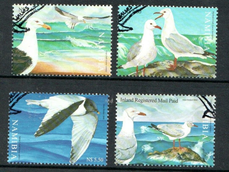 2006   NAMIBIA  -  SG: 1020/23  -  SEAGULLS  -  USED  