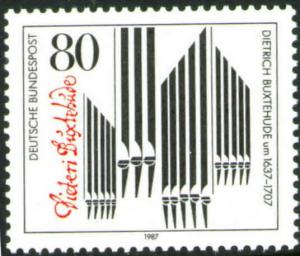 Germany Scott 1507 MNH** 1987 Organ stamp