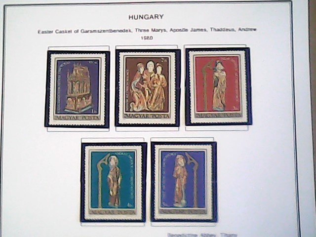 1980  Hungary  MNH  full page auction