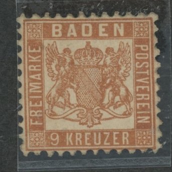 Baden #23 Unused Single