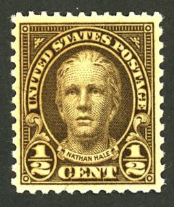 U.S. #551 MINT OG NH