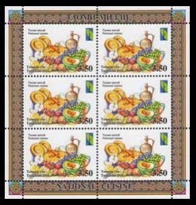 2016 Tajikistan 739KL RCC. National Cuisine