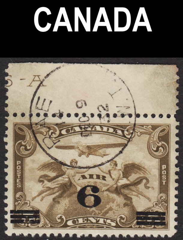 Canada Scott C3 VF used. Splendid RAE N.W.T. SON cds. Very scarce.