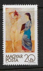 HUNGARY, 2720, MNH,  NUDE PAINTING