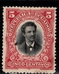 Ecuador - #139 Juan Montalvo  - Unused NG