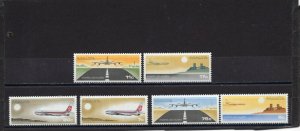 MALTA 1978  AVIATION SET OF 6 STAMPS MNH