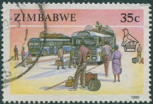 Zimbabwe 1990 SG781 35c Buses FU