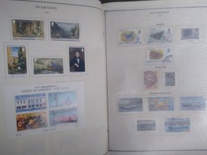 collection on pages Great Britain Guernsey 1976-89 HX: CV $107