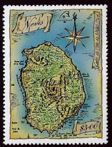 Nevis SC#581 MNH VF....Worth a Close Look!