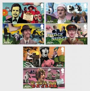 Great Britain - Postfris/MNH - Complete set Monty Python 2025