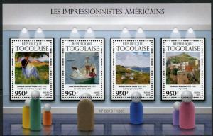 TOGO 2015  AMERICAN IMPRESSIONISTS  PAINTINGS TARBELL BENSON CHASE & ROBINSON NH