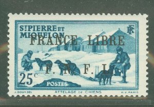 St. Pierre & Miquelon #229  Single