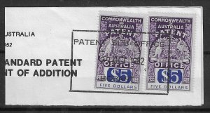 AUSTRALIA Patent Revenue: 1977 $5 purple and blue - 39074