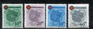 Germany- Wurttemberg 8NB1-4 MNH