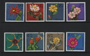 Poland  #2493-2500  cancelled  1981  flowers
