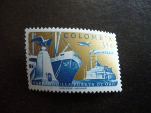 Stamps - Colombia - Scott# C404 - Mint Never Hinged Part Set of 1 Stamp