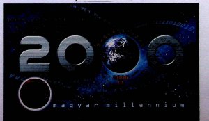 HUNGARY Sc 3698 NH SOUVENIR SHEET OF 2000 - MILLENNIUM - (LN25)