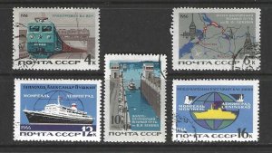 Russia  Scott 3179-3183  CTO Complete