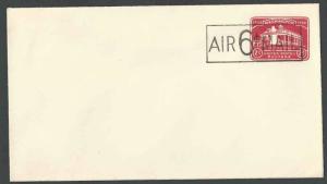 UC9 Mint Entire 6c Air Mail Ovpt On 2c Carmine On White Bi-Centennial See Info