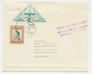 Cover / Cachet Jordan 1965 Bethlehem - Jerusalem - Holy Land