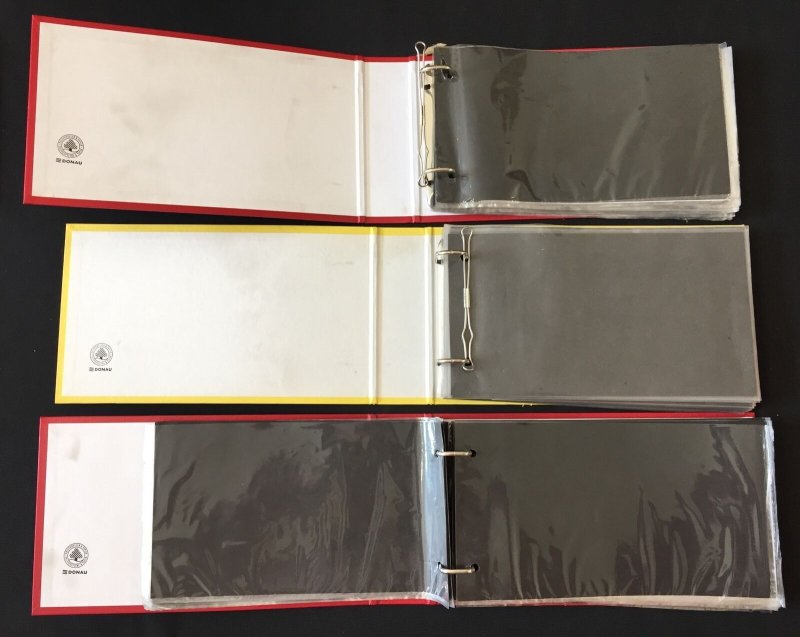 Cover Binders x 10+Sleeves Used.4.1kg (BIN14)