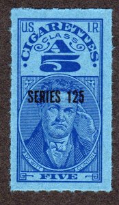 Cigarette Stamp Class A Series 125 MNH # TA398a Lot 220349