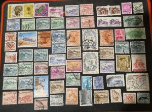 PAKISTAN lot of stamps some with overprint service #1051