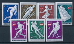 [55834] Burundi 1976 Olympic games Figure skating Icehockey Imperforated MNH