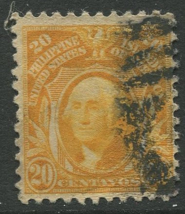 STAMP STATION PERTH Philippines #297 Washington 1917 No Wmk Used CV$0.25