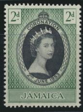 Jamaica SG 153  Mint Never Hinged   SC# 153  Coronation    see details