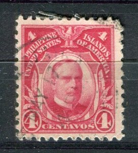 PHILIPPINES; 1909-10 early Famous Personalities issue used 4c. value