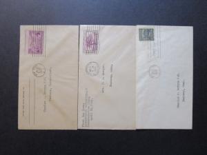 US 13 Different 1930s Uncacheted FDCs - M221