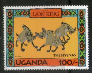 Uganda 1994 Disney's The Lion King - The Hyenas Sc 1266g Walt Disney Animatio...