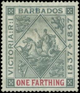 Barbados  Scott #81 Mint No Gum  Catalogs $10