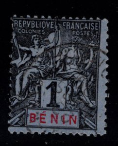 Benin Scott 33 perf 14x13.5 Used stamp