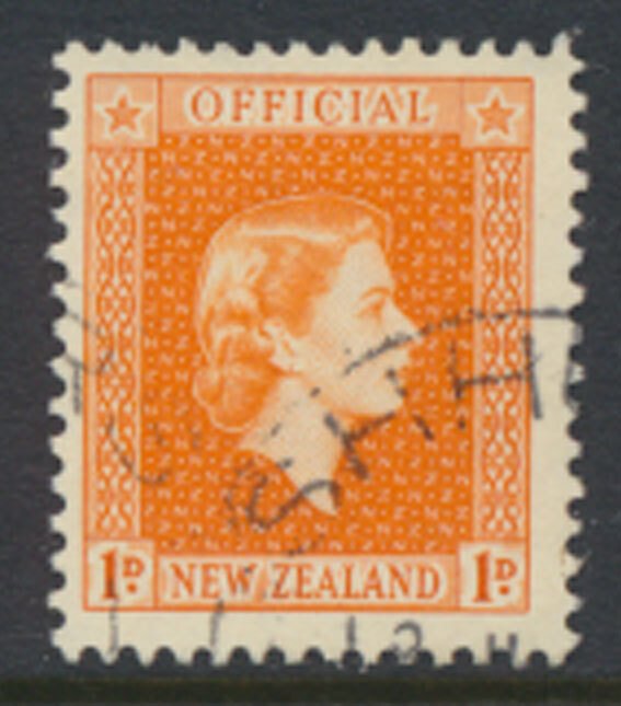 New Zealand  Official   SC# O100  Used  - 1954 see detail scan