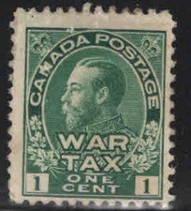 Canada Used Scott MR1 MH* stamp Scuff at top CV $25