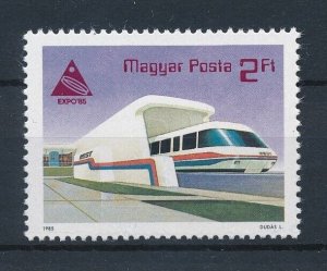 [113370] Hungary 1985 Railway trains Eisenbahn From set MNH