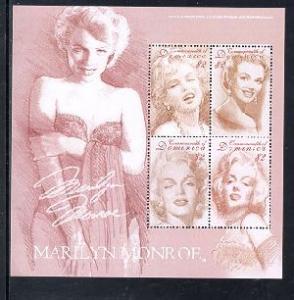 DOMINICA SHEET MARILYN MONROE