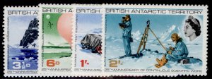 BRITISH ANTARCTIC TERRITORY QEII SG20-23, 1969 25th anniv set, NH MINT.