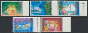 GB SG 1375 - 1379  SC# 1196-1200  MNH  - Christmas 1987