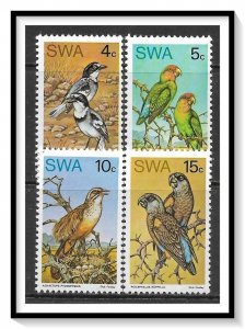 South West Africa #363-366 Rare Birds Set MNH