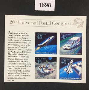 MOMEN: US STAMPS # C126 MINT OG LH LOT #F 1698