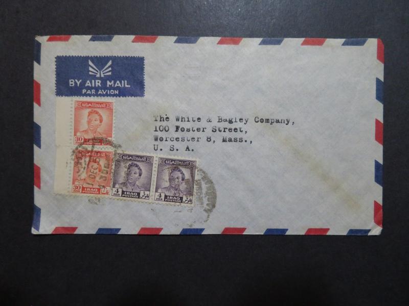 Iraq 1953 Commercial Cover to USA (IV) - Z8606